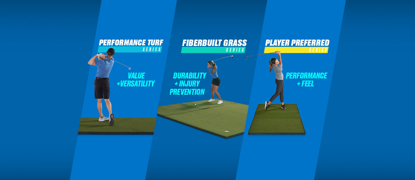 Why Does Fiberbuilt Golf Offer Three Different Hitting Surfaces?