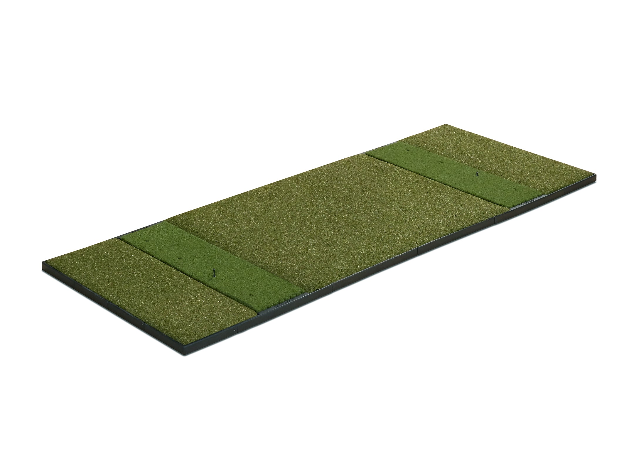 Fiberbuilt Grass Series Studio Golf Mat - Double Hitting - 10'x4'