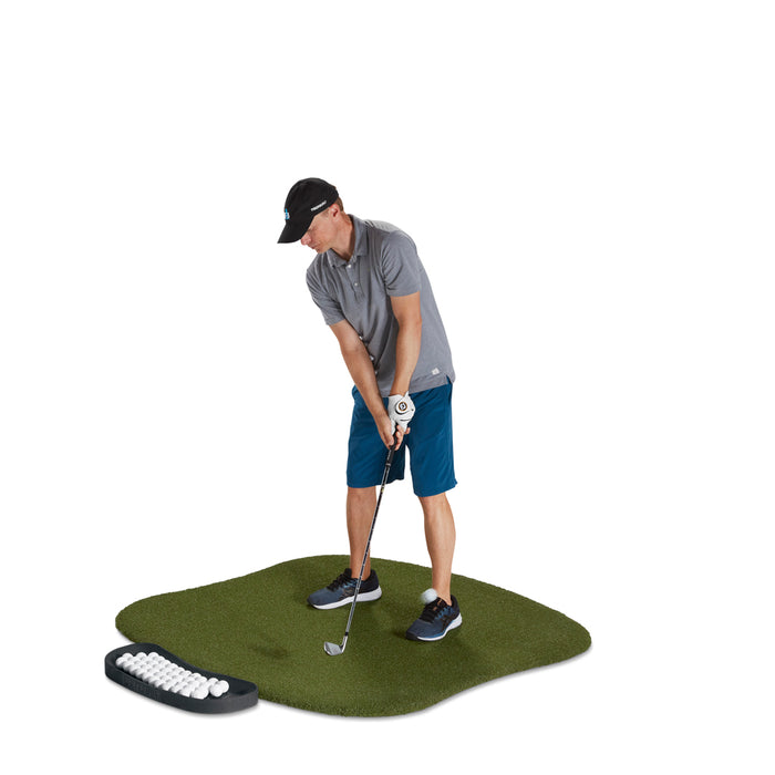 Performance Turf Series Hourglass Golf Mat Kit - 5'x5'