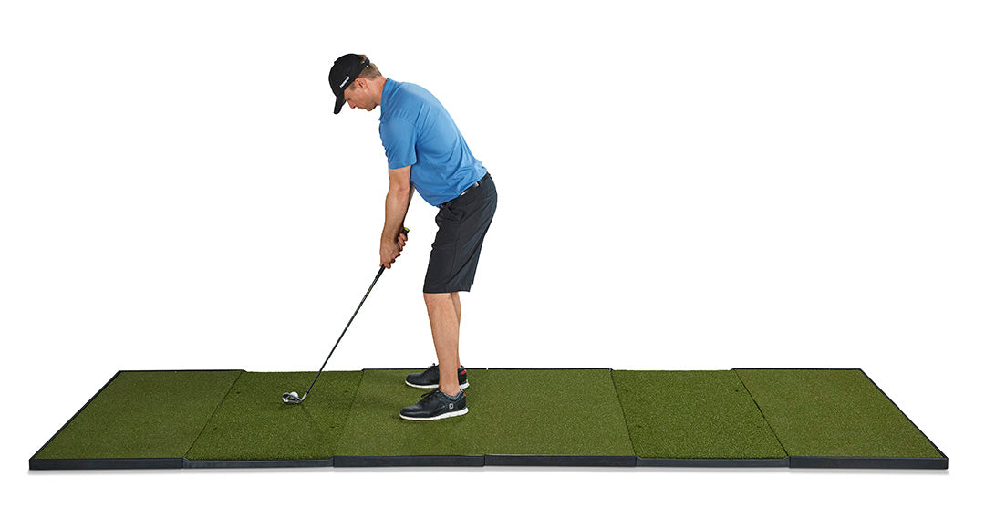 Player Preferred Series Studio Golf Mat - Double Hitting - 12'x4'