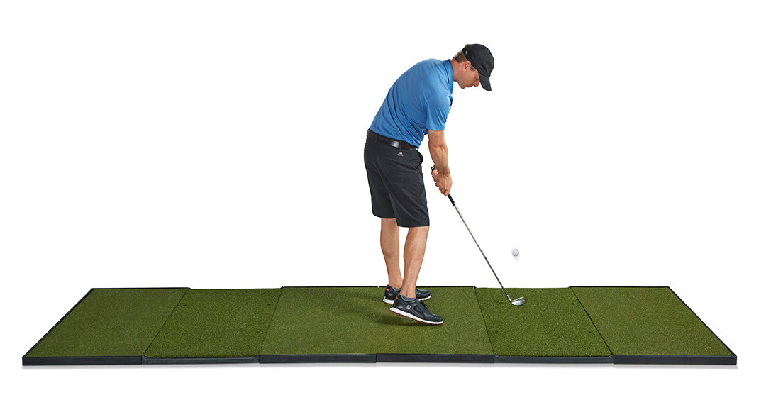 Player Preferred Series Studio Golf Mat - Double Hitting - 12'x4'